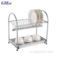 Dish Rack Bếp tổ chức nhà bếp Dishing Racking